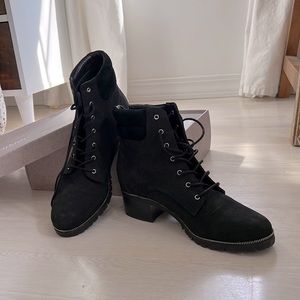 Botkier alexa black moto ankle boots